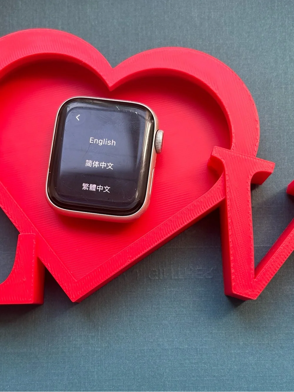 Apple Watch Silver Case with Black Display 🖤